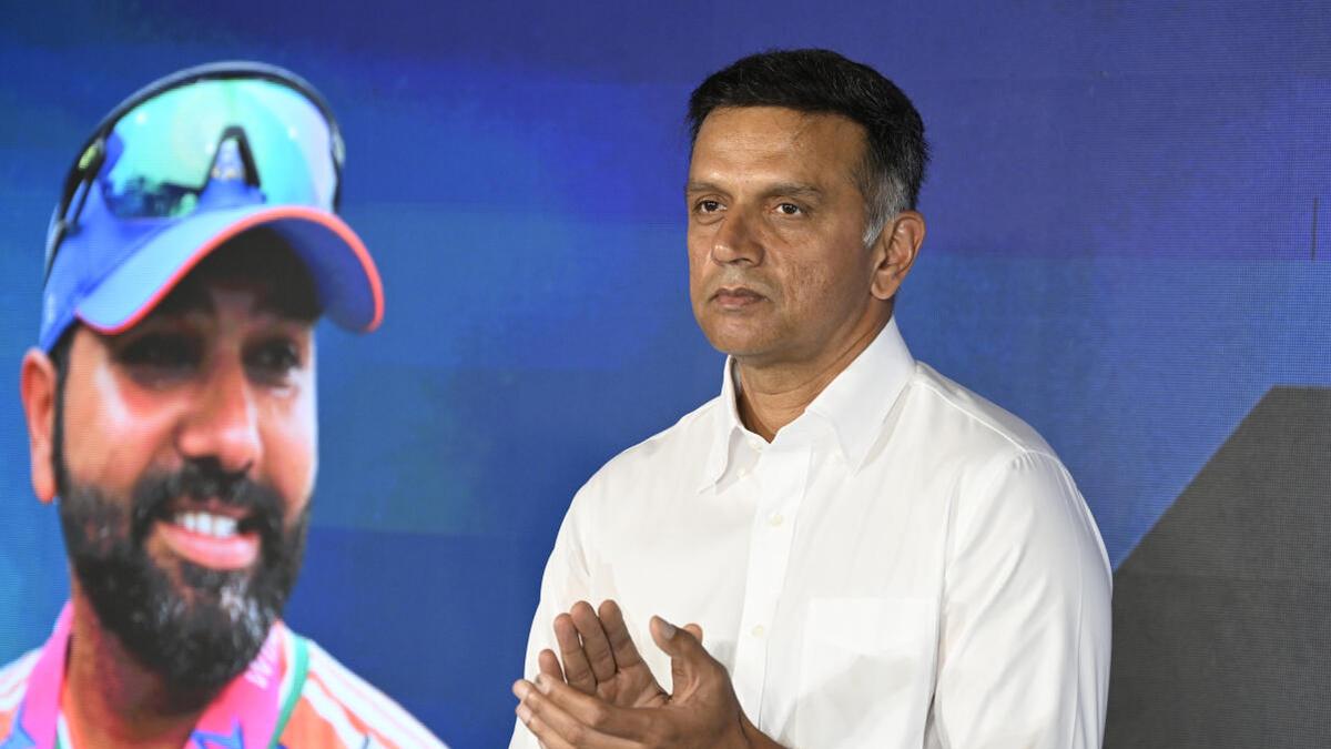 Dravid credits Rohit Sharma’s man-management skills for India’s white-ball cricket success